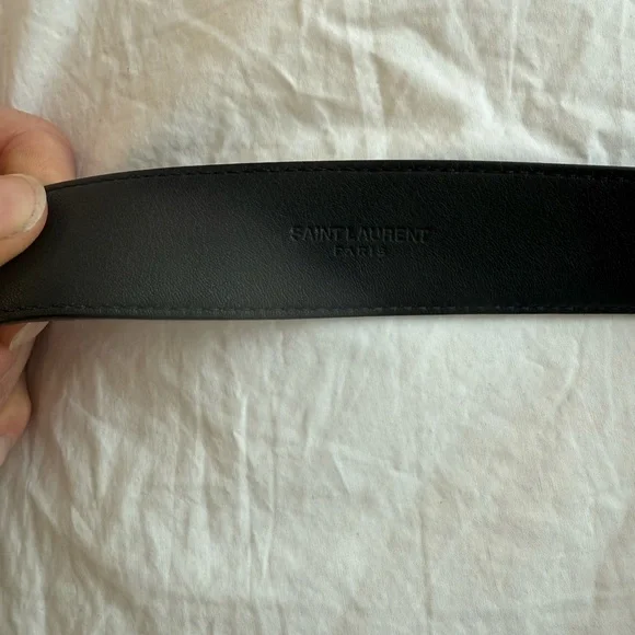 Black Saint Laurent belt size 80 - Picture 3 of 3
